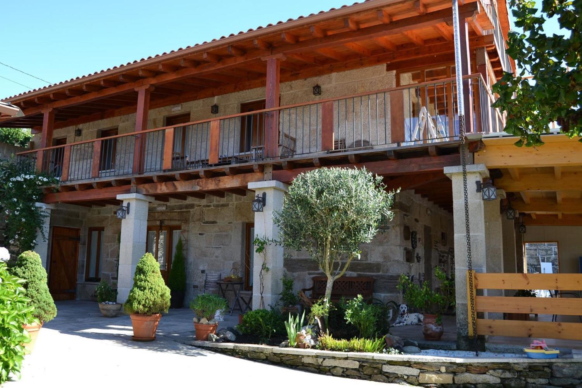 Hostal Casa Brues Boborás Exterior foto