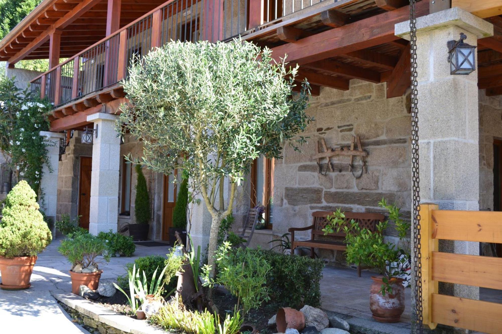 Hostal Casa Brues Boborás Exterior foto